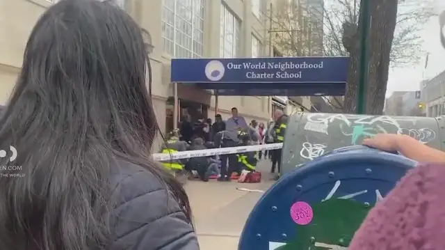 'Video thumbnail for Car hits 3 pedestrians in Queens, including 2 kids'