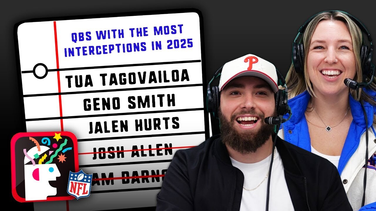 Video thumbnail for We keep BLOCKING each other in NFL Scattergories!