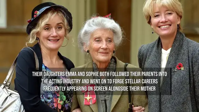 Video thumbnail for Emma Thompson's mother Phyllida Law dies aged 94.