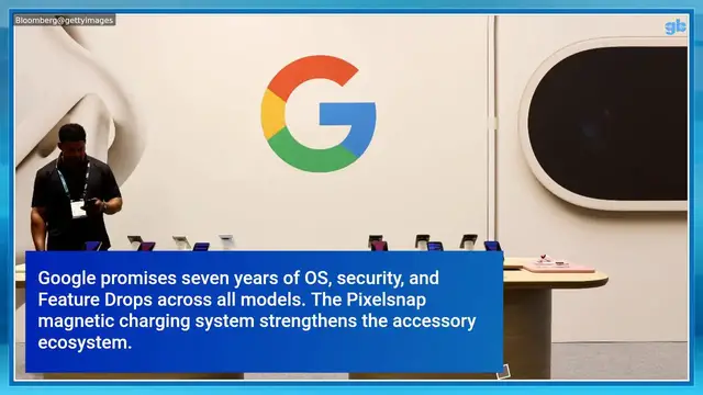 'Video thumbnail for Google Pixel 10 Series: Gemini AI, Cameras, and a Smarter Connected Life'