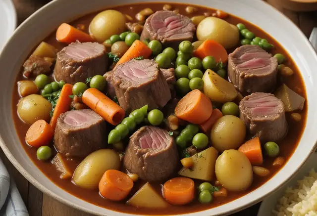 Video thumbnail for Lamb Navarin French Recipe