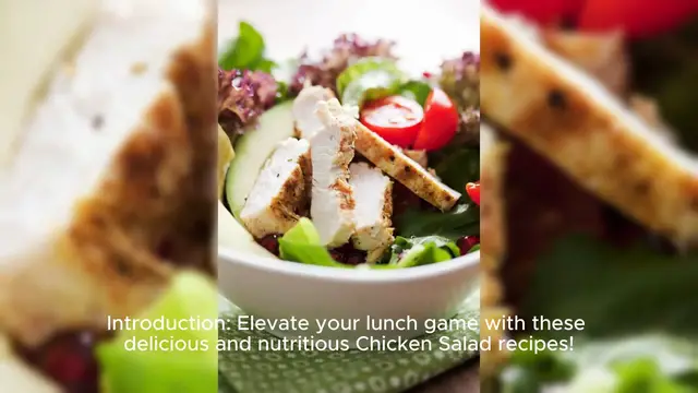 Video thumbnail for Chicken Salad Recipes