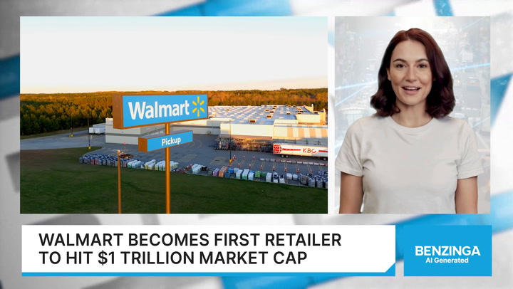 Video thumbnail for Walmart Hits $1T