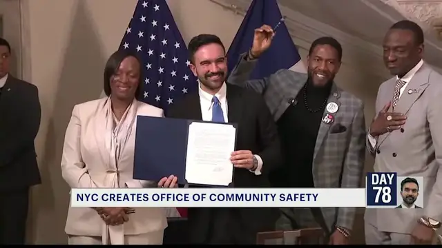 Video thumbnail for Mayor Mamdani orders sweeping NYPD use-of-force review amid push for police accountability