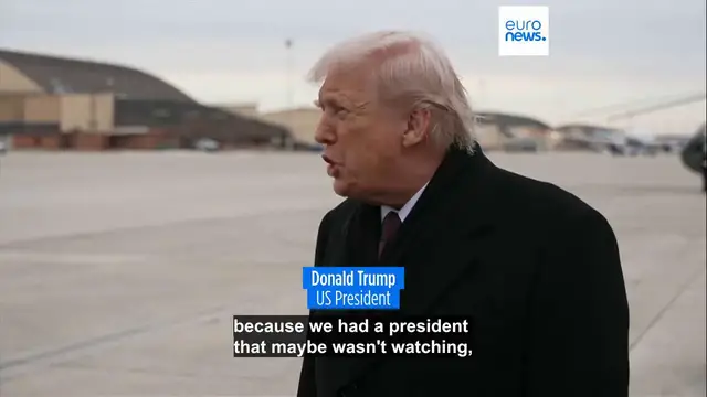 Video thumbnail for New US strike on alleged drug boat in eastern Pacific kills four as tensions with Venezuela rise