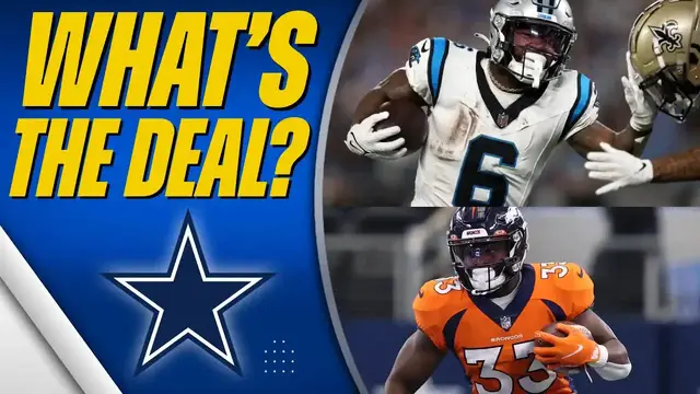 Video thumbnail for a to z sports dallas: cowboys' running back room faces scrutiny after OTAs