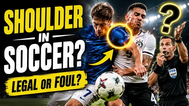 Video thumbnail for Can You Use Your Shoulder in Soccer - Rules explained