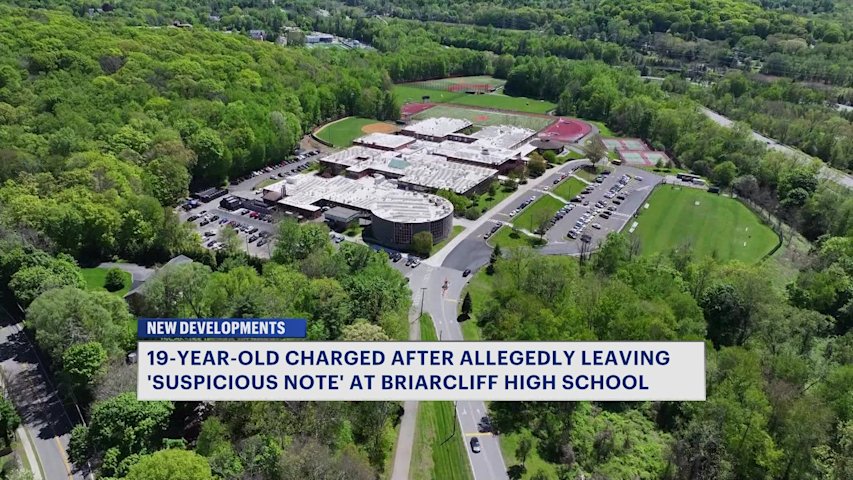 Video thumbnail for Teen faces charges after note sparked evacuation at Briarcliff High School