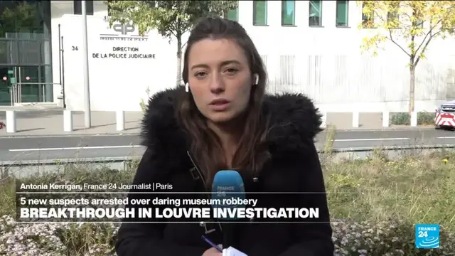 'Video thumbnail for Louvre heist: Who are the seven suspects arrested by police?'