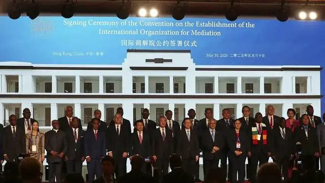 'Video thumbnail for International organization for mediation launches in Hong Kong'