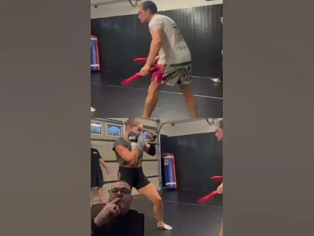 Video thumbnail for Great conversation while watching #rhondarousey working out!!! Tru beast!