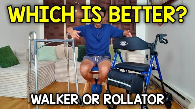 Video thumbnail for Drive Medical Walker Vs Vocic Z21 Rollator (Which To Buy?)
