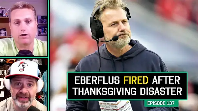 Video thumbnail for Matt Eberflus FIRED after Bears Thanksgiving disaster | Football Today