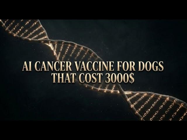 Video thumbnail for The New AI Cancer Vaccine for Dogs That Cost 3000$