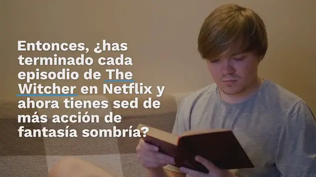 Video thumbnail for Libros de fantasía para los fans The Witcher