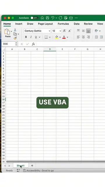 Video thumbnail for Autofit column width in #Excel using easy VBA