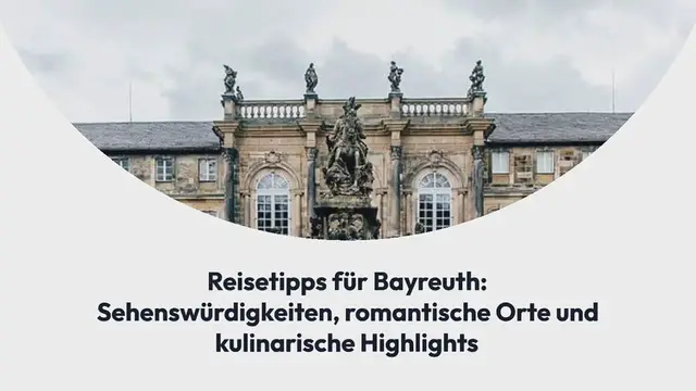 Video thumbnail for Bayreuth Tipps – romantische Plätze, Wagner und feines Gebäck