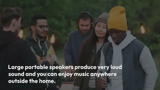 Video thumbnail for 8 Best Large Size Portable Bluetooth Speakers in 2022