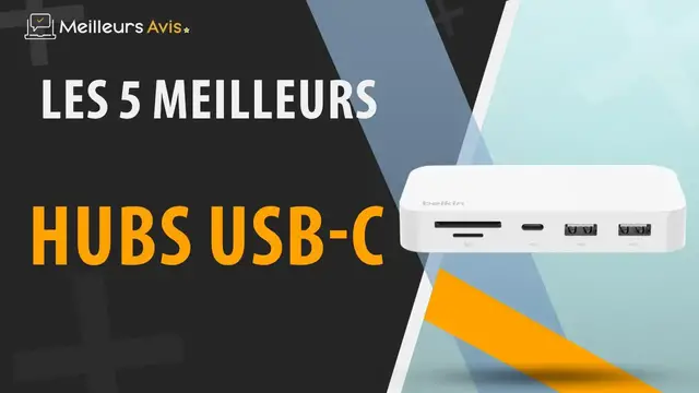 Video thumbnail for ⭐️ MEILLEUR HUB USB-C - Comparatif 2023