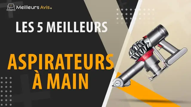 Video thumbnail for ⭐️ MEILLEUR ASPIRATEUR À MAIN - Comparatif 2023