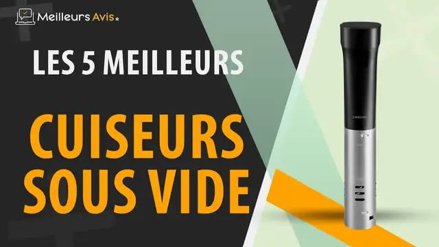 Video thumbnail for ⭐️ MEILLEUR CUISEUR SOUS VIDE - Comparatif 2023