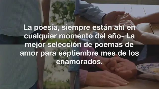 'Video thumbnail for Poesía para el amor y la amistad'