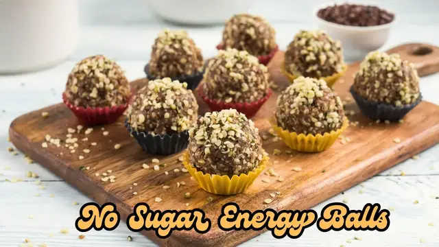 Video thumbnail for Edible No Sugar Energy Booster Balls Recipe