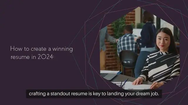 Video thumbnail for How to Create a Winning Resume in 2024
