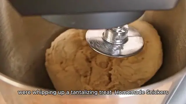 Video thumbnail for Homemade Snickers recipe