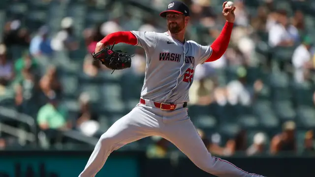 Video thumbnail for Nationals Consider Trading Pitcher Amid Wild Card Race