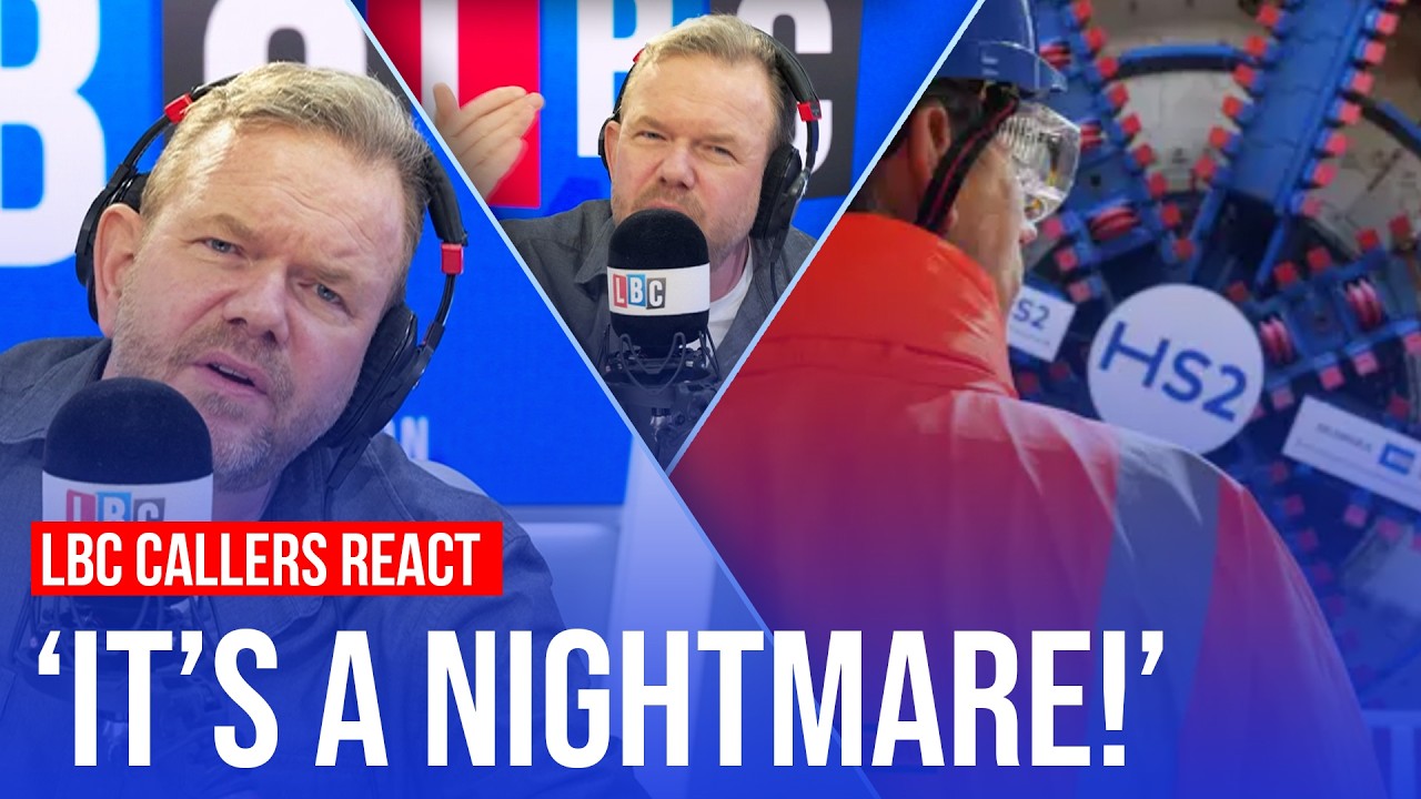Video thumbnail for HS2 trains will run slower than planned to save money | LBC callers react