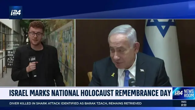 Video thumbnail for Israel marks national Holocaust Remembrance Day