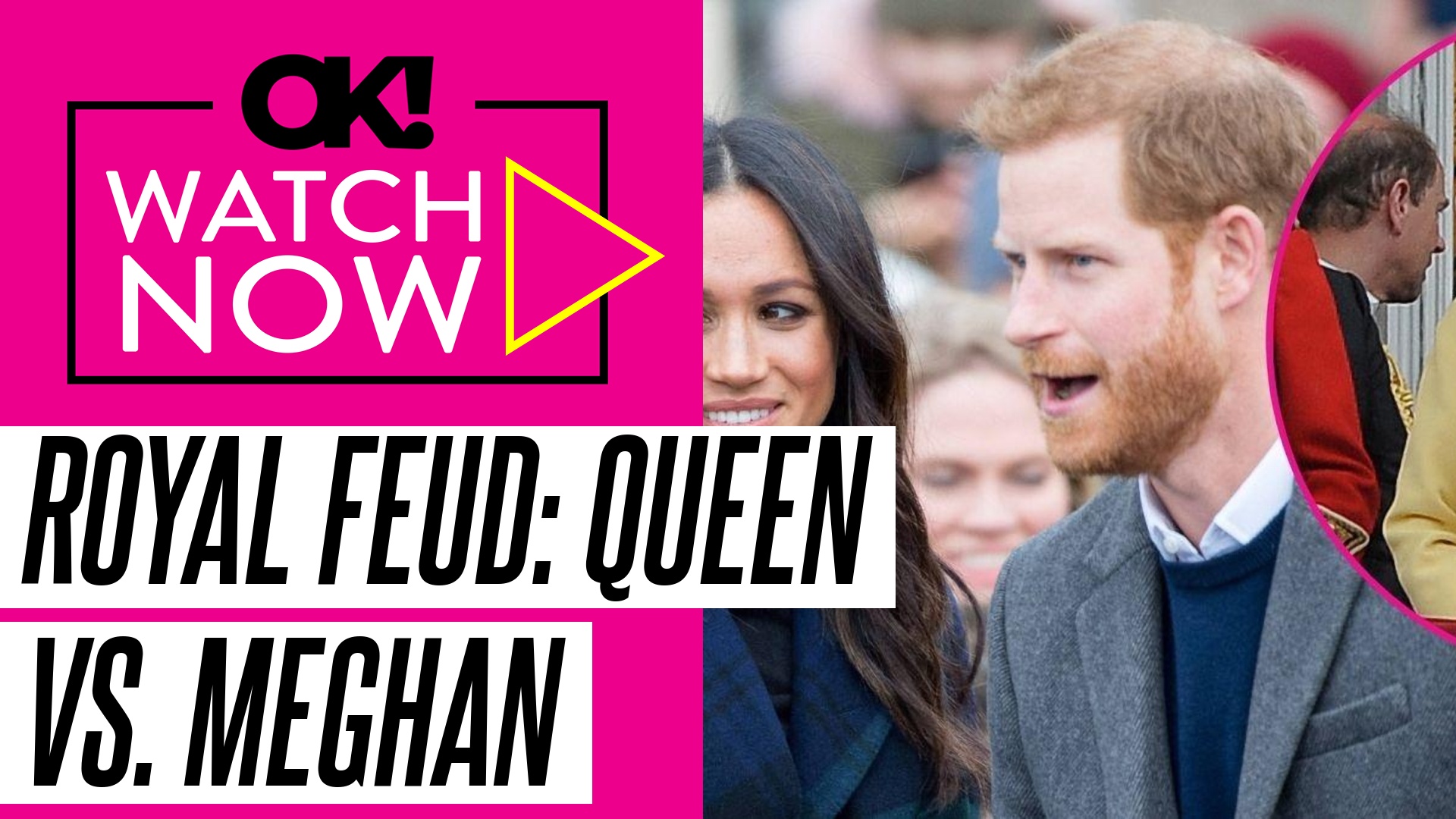 Video thumbnail for Feud Exposed: Queen Elizabeth Put Meghan Markle 'in Her Place' After She Was 'Rude to Her Gardener,'