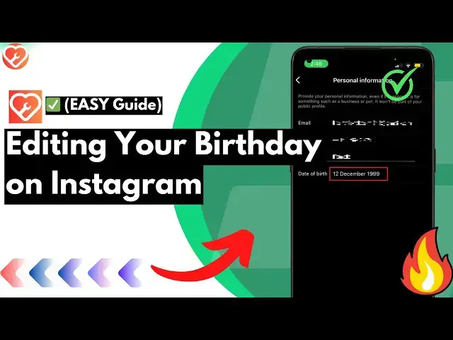 Video thumbnail for How to Change Your Date of Birth On Instagram (DOB Change INSTA)