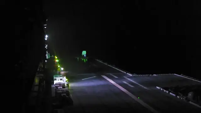 Video thumbnail for Iran: F-35B Lightning II Roars Off U.S. Assault Ship In Middle East Operations.