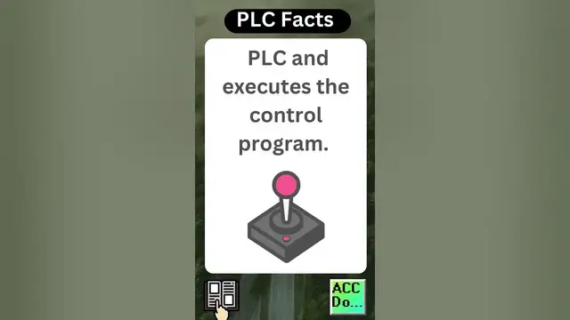 Video thumbnail for PLC Facts - CPU is the brain of the...