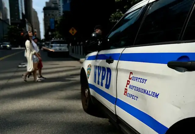 Video thumbnail for NYPD officer arrested, faces charges including burglary and evidence tampering