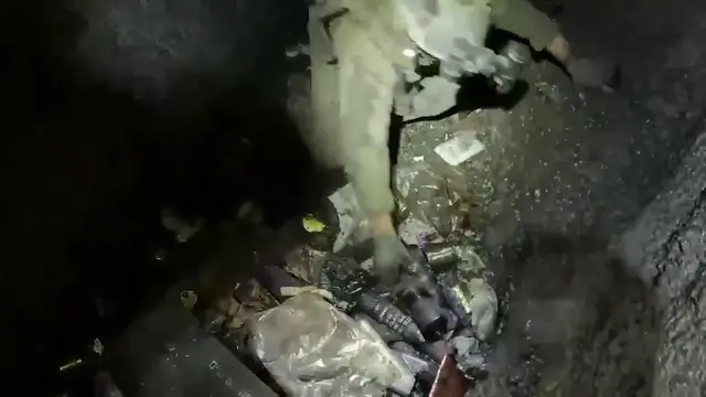Video thumbnail for Lebanon: Israeli Forces Say Dozens of Weapons Found in Hezbollah Underground Infrastructure.