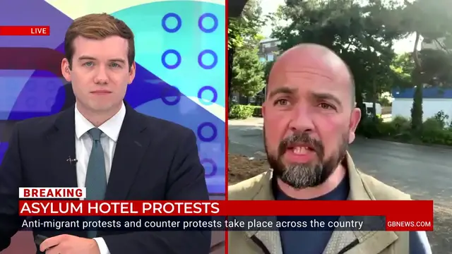 'Video thumbnail for Bournemouth locals are 'simply frustrated' with migrant hotels, Elcock tells GB News'