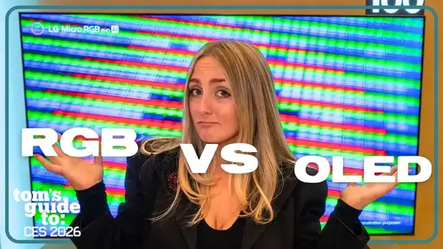 Video thumbnail for LG Micro RGB TV Hands-On: What's Different vs. OLED? | CES 2026