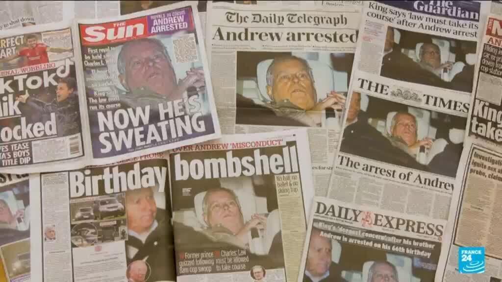 Video thumbnail for UK govt mulls removing ex-prince Andrew from line of succession