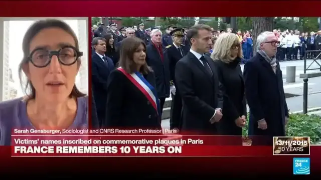 'Video thumbnail for New Paris memorial garden honours the victims while 'celebrating living again''