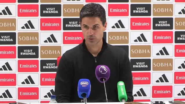 'Video thumbnail for Arteta worried about Odegaard after latest injury setback in 2-0 win over West Ham'
