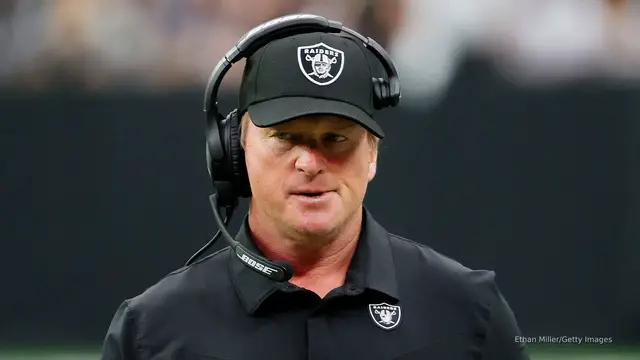 'Video thumbnail for Nevada court says Jon Gruden’s lawsuit against the NFL can go to trial'