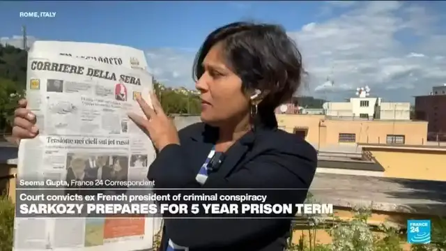 'Video thumbnail for How Italian papers react to Sarkozy's prison sentence'