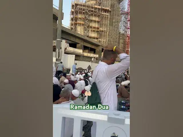 Video thumbnail for Ramadan Dua #Al Haram#Makkah#Madinah#KSA#