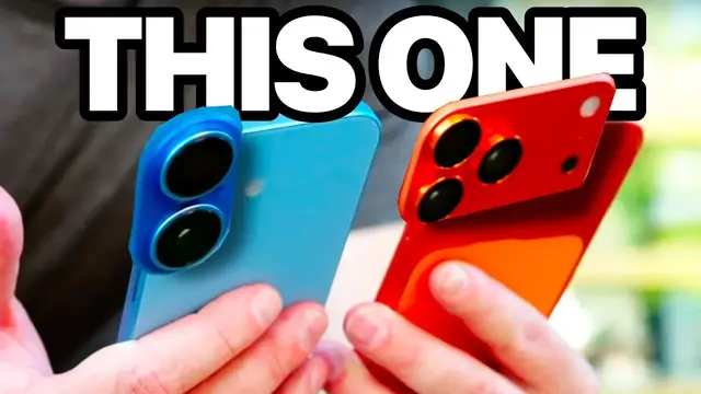 'Video thumbnail for Don't make a mistake! iPhone 17 Pro vs iPhone 17'