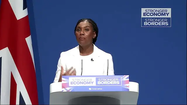 'Video thumbnail for WATCH IN FULL: Kemi Badenoch opens the Conservative conference - 'We have a mountain to climb!''