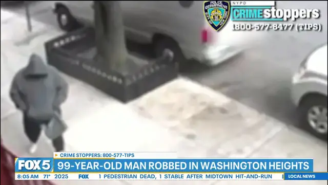 'Video thumbnail for 99-year-old robbed in Washington Heights'