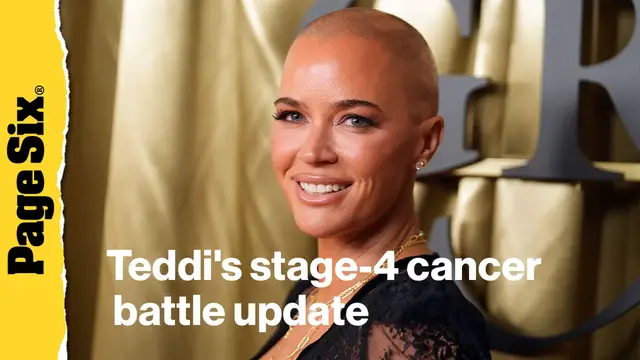 'Video thumbnail for Teddi Mellencamp reveals major health update in stage-4 cancer battle'